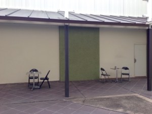 Australien, Cafe auf Parkplatz