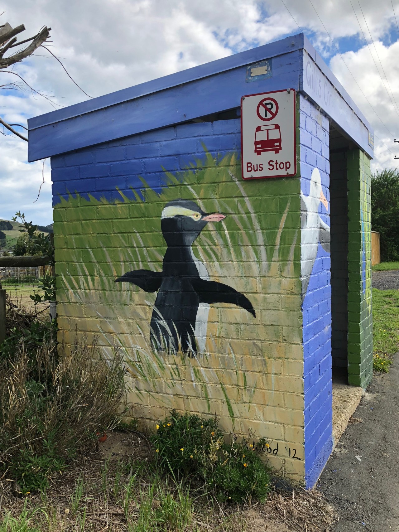 NZ Bushaltestelle - 1